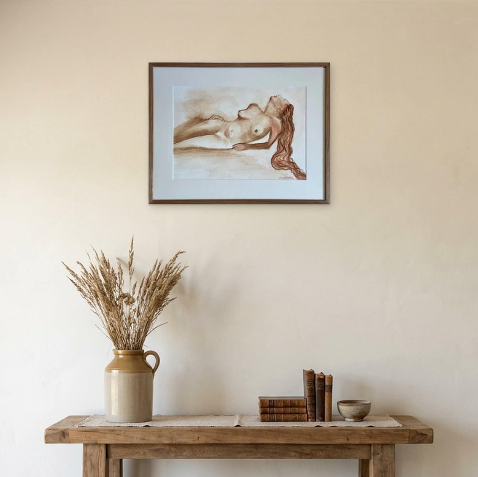 COME WHAT MAY — Watercolour on paper, 52cm x 41cm. Painting by Dubravka Sabljak. View 1 of 2.