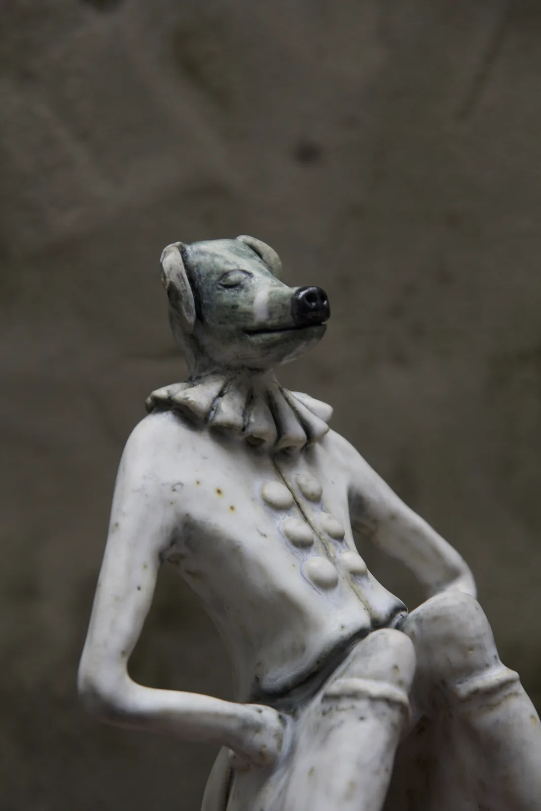 THE DUKE — Stoneware. Ceramic work by Dubravka Sabljak. View 1 of 3.
