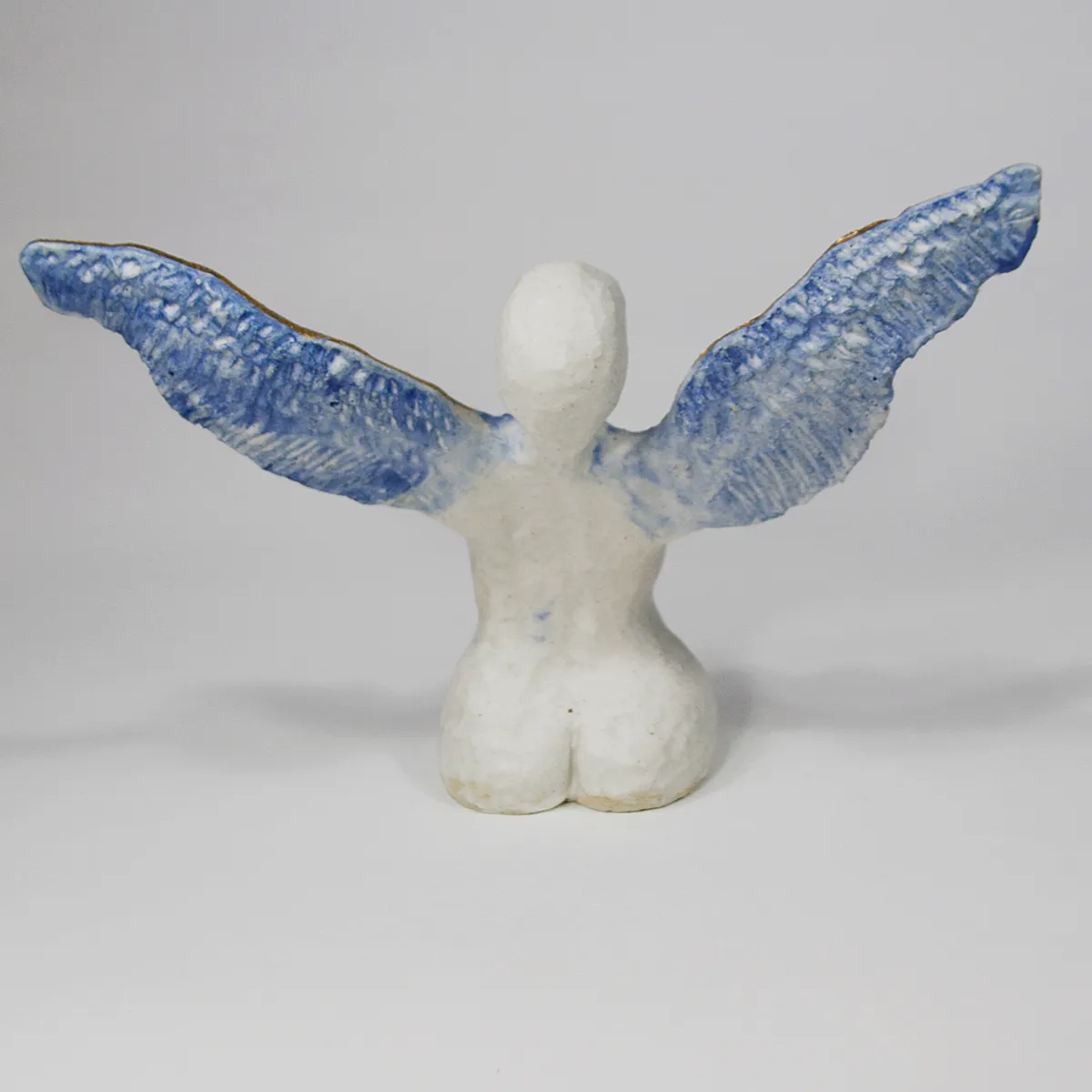 LIGHTNESS OF BEING — Stoneware, 22cm x 34cm. Ceramic work by Dubravka Sabljak. View 3 of 5.