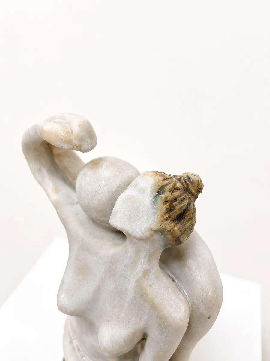 LOVE IN MOTION — Stoneware, 15cm x 26cm. Ceramic work by Dubravka Sabljak. View 2 of 5.