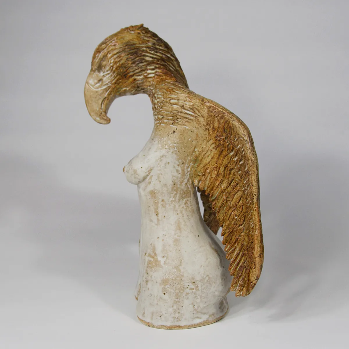 METAMORPHOSIS — Stoneware, 35cm x 23cm. Ceramic work by Dubravka Sabljak. View 3 of 3.