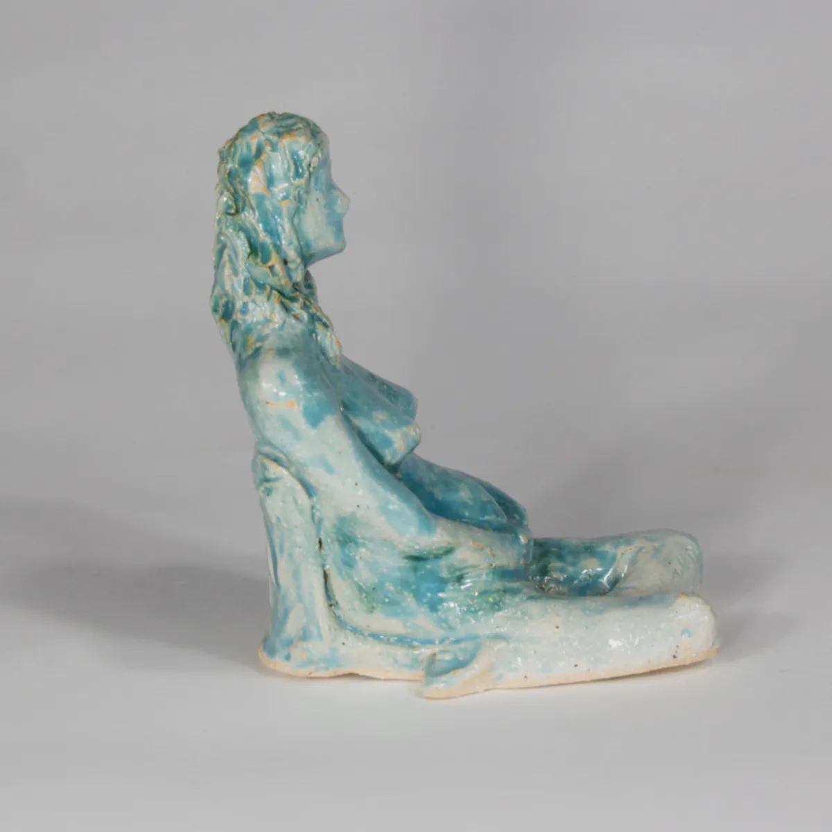 MOTHER — Stoneware, 15cm x 12cm. Ceramic work by Dubravka Sabljak. View 2 of 3.