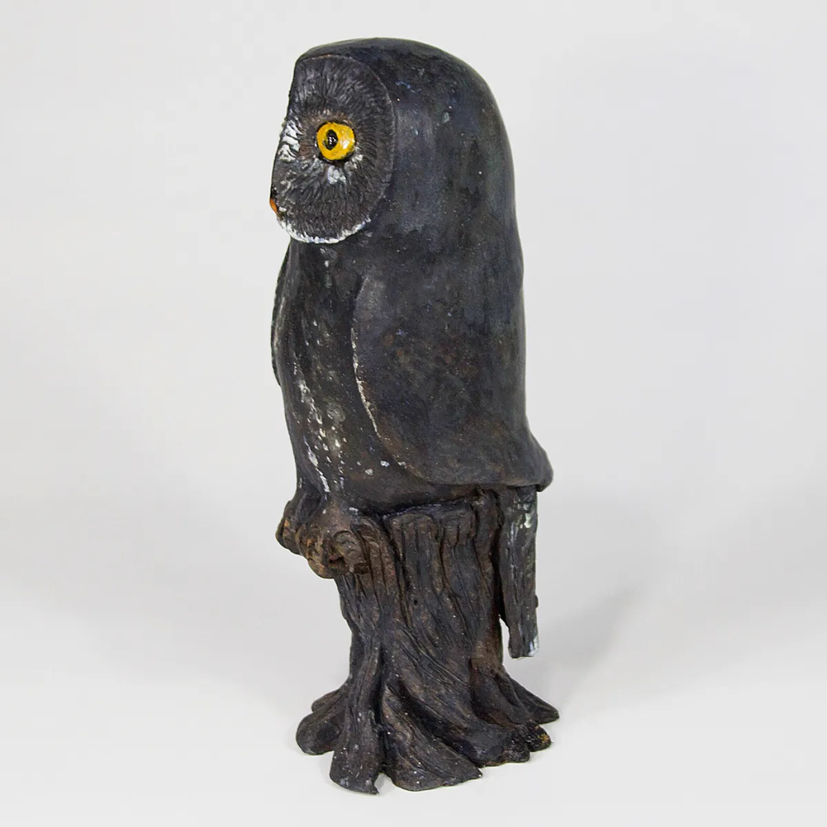 OZZIE THE OWL — Ceramic, 30cm x 12cm. Ceramic work by Dubravka Sabljak. View 2 of 3.