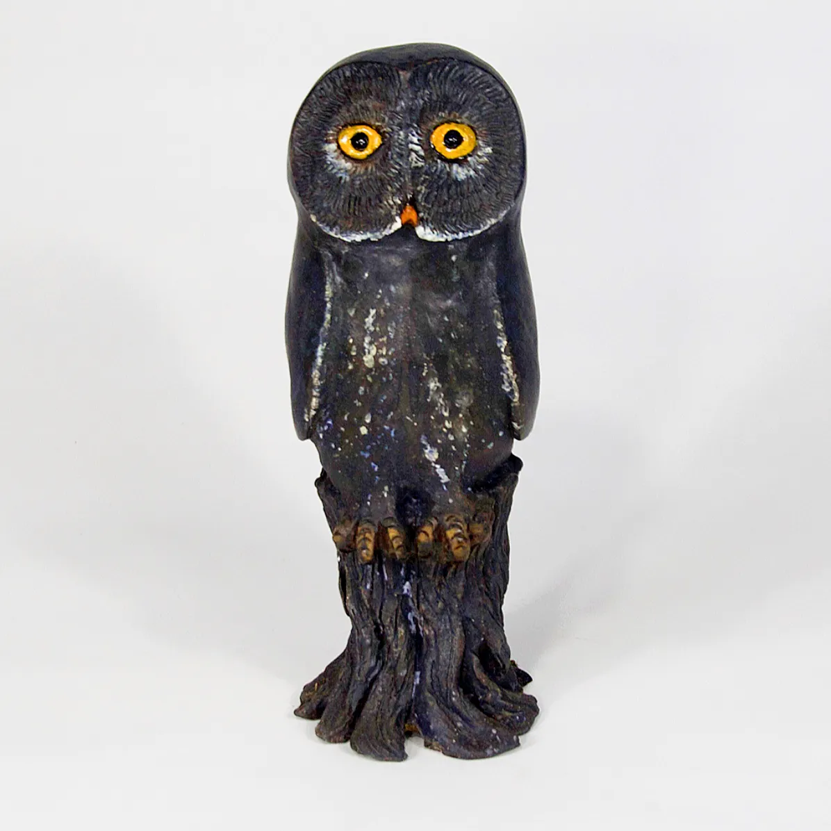 OZZIE THE OWL — Ceramic, 30cm x 12cm. Ceramic work by Dubravka Sabljak. View 3 of 3.