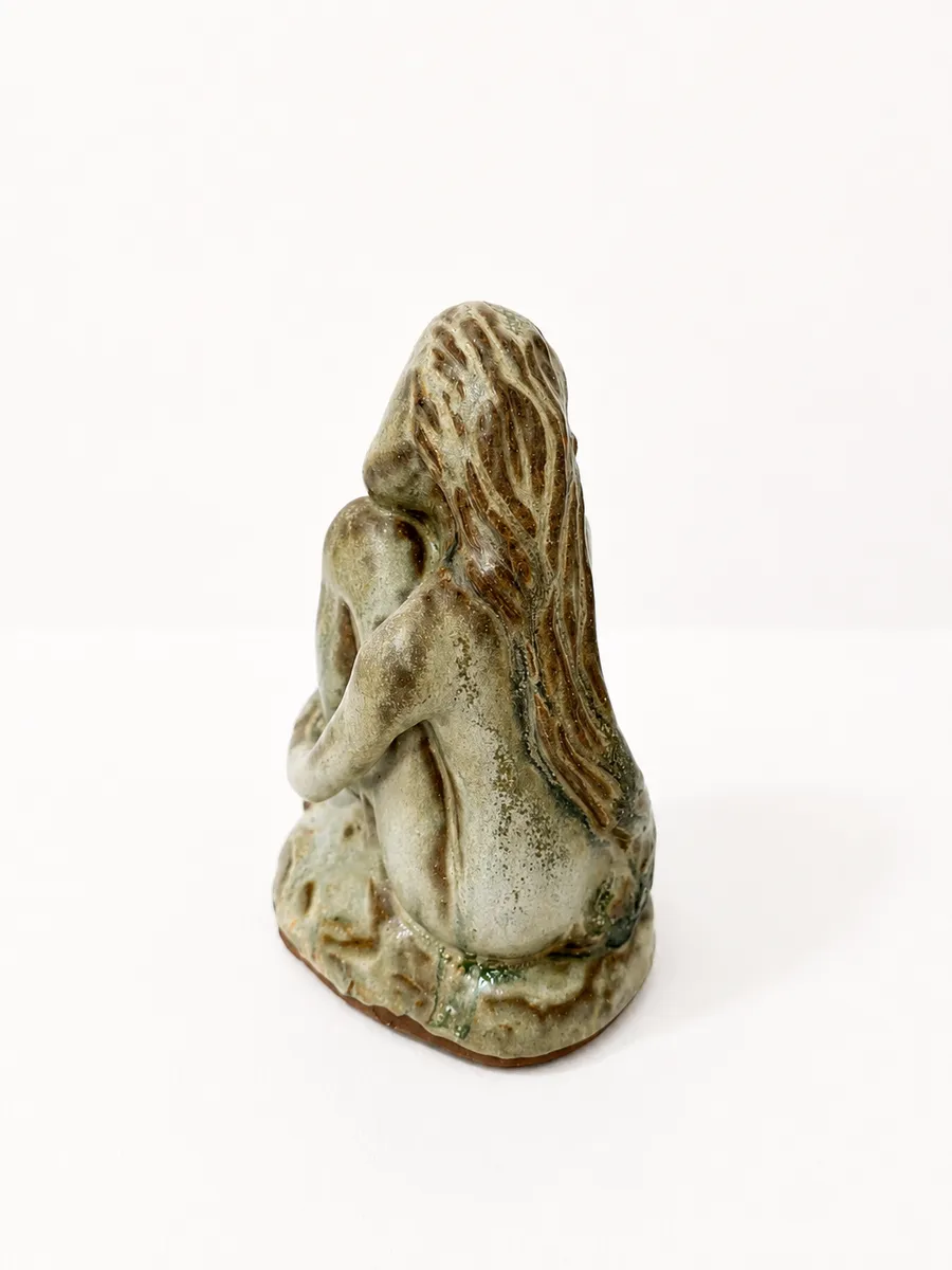 STATE OF EMBRACE — Stoneware, 10cm x 15cm. Ceramic work by Dubravka Sabljak. View 4 of 6.