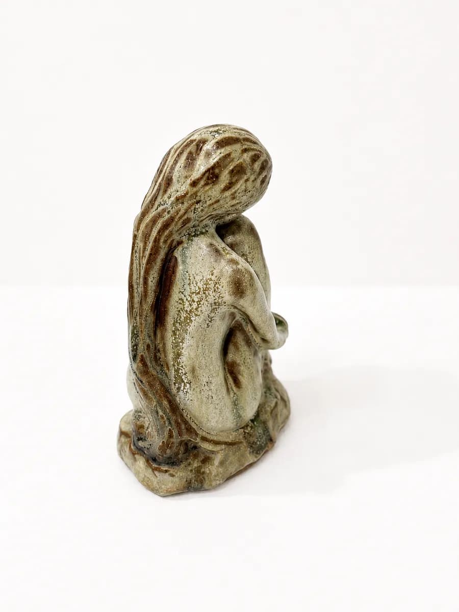STATE OF EMBRACE — Stoneware, 10cm x 15cm. Ceramic work by Dubravka Sabljak. View 6 of 6.