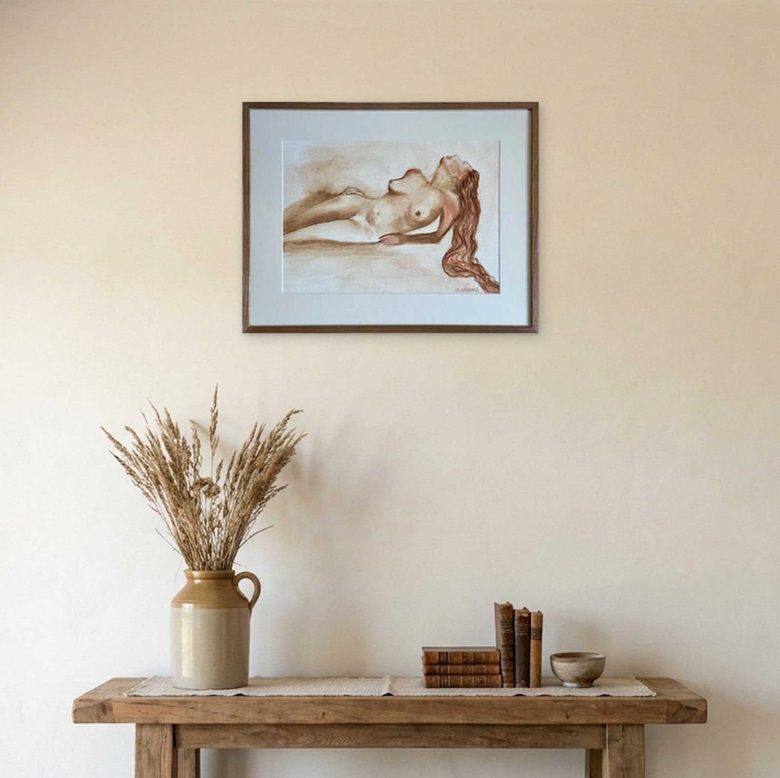 COME WHAT MAY — Watercolour on paper, 52cm x 41cm. Painting by Dubravka Sabljak. View 1 of 2.
