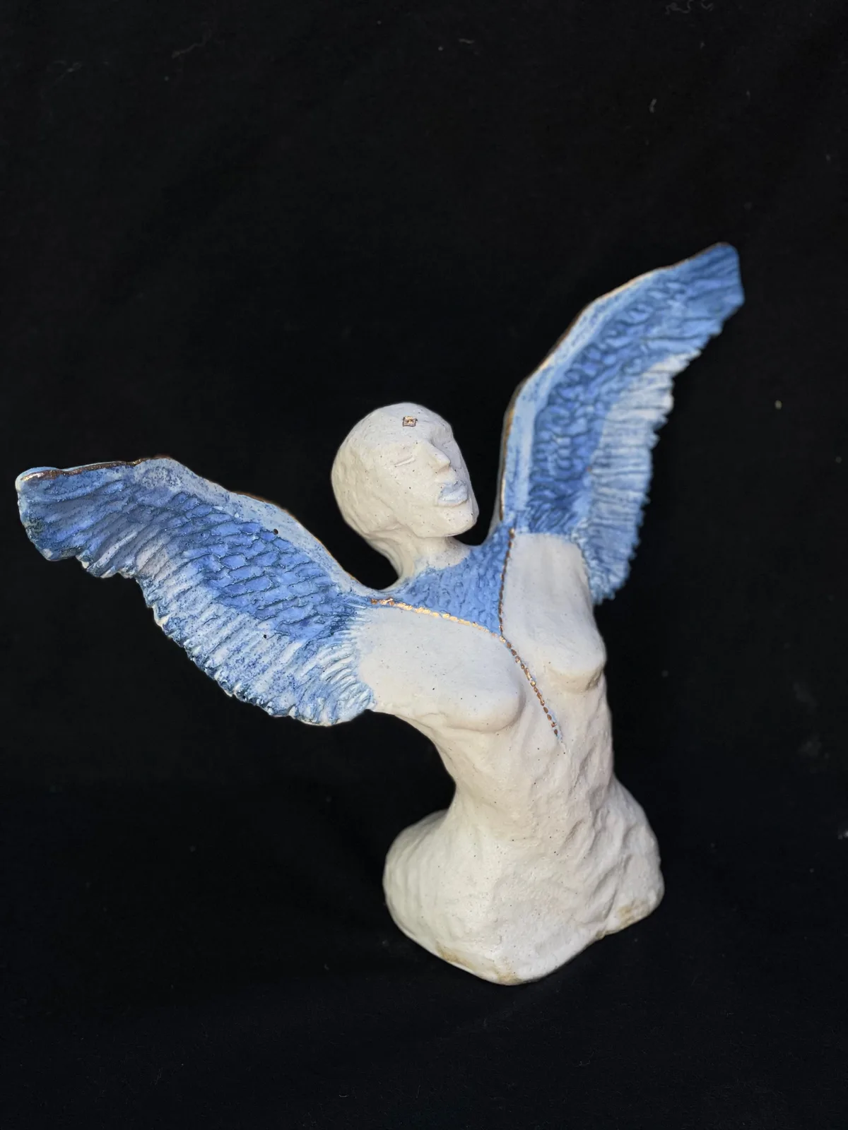 LIGHTNESS OF BEING — Stoneware, 22cm x 34cm. Ceramic work by Dubravka Sabljak. View 1 of 5.