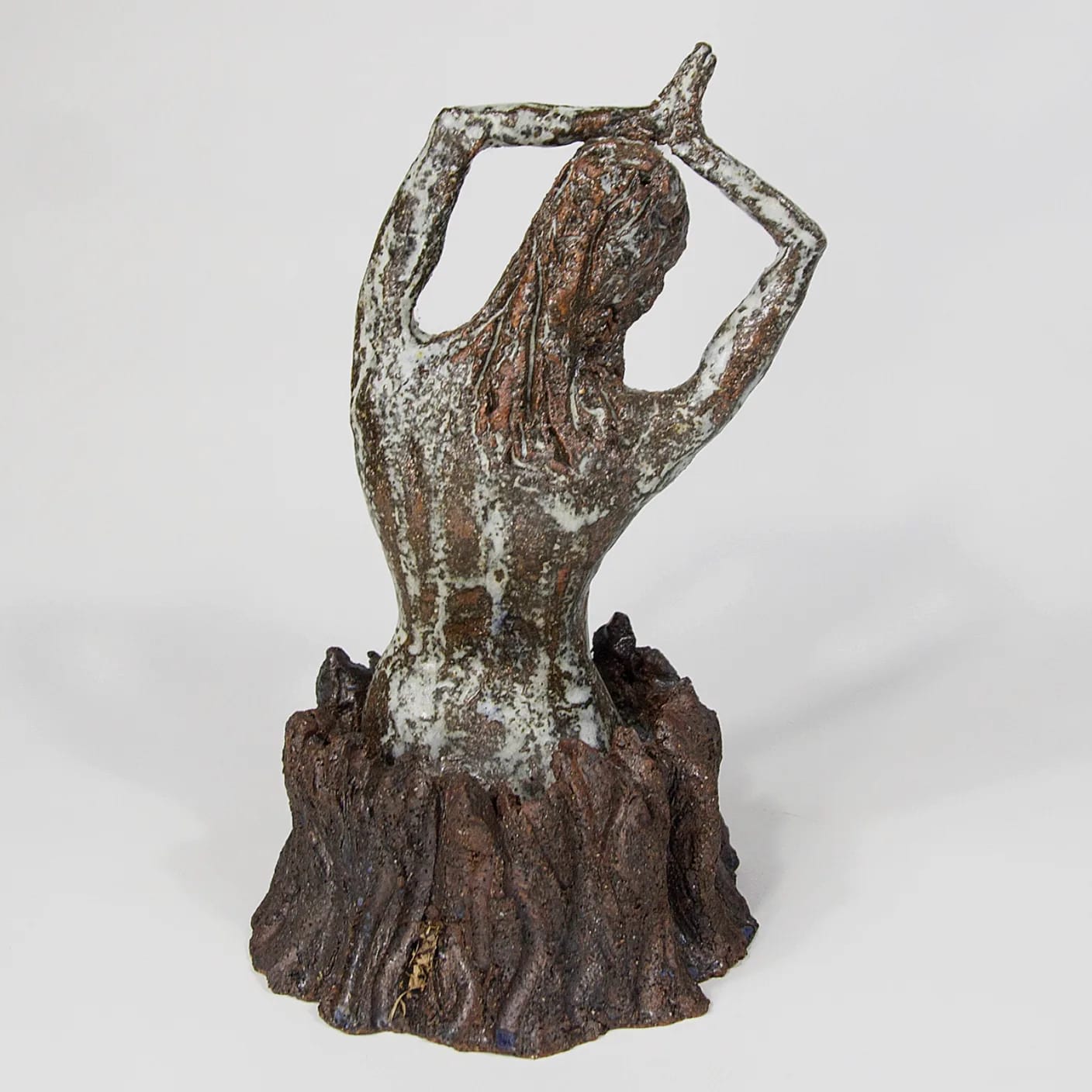RISING PHOENIX — Stoneware. Ceramic work by Dubravka Sabljak. View 1 of 3.