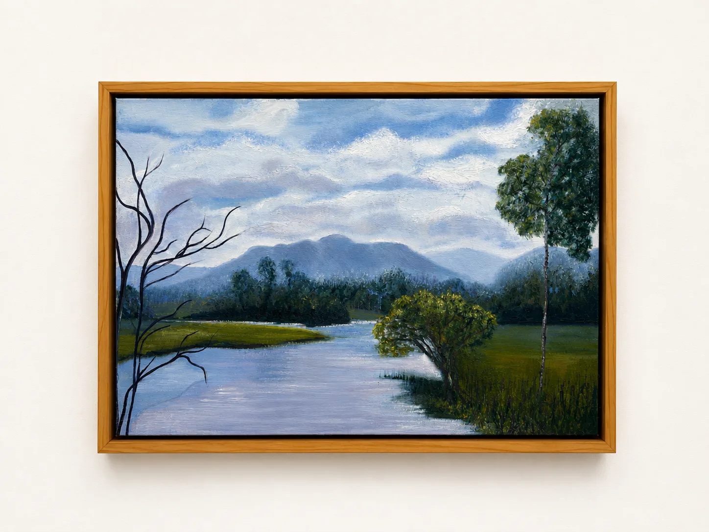 THE BELLINGER — Oil on Canvas. Painting by Dubravka Sabljak.