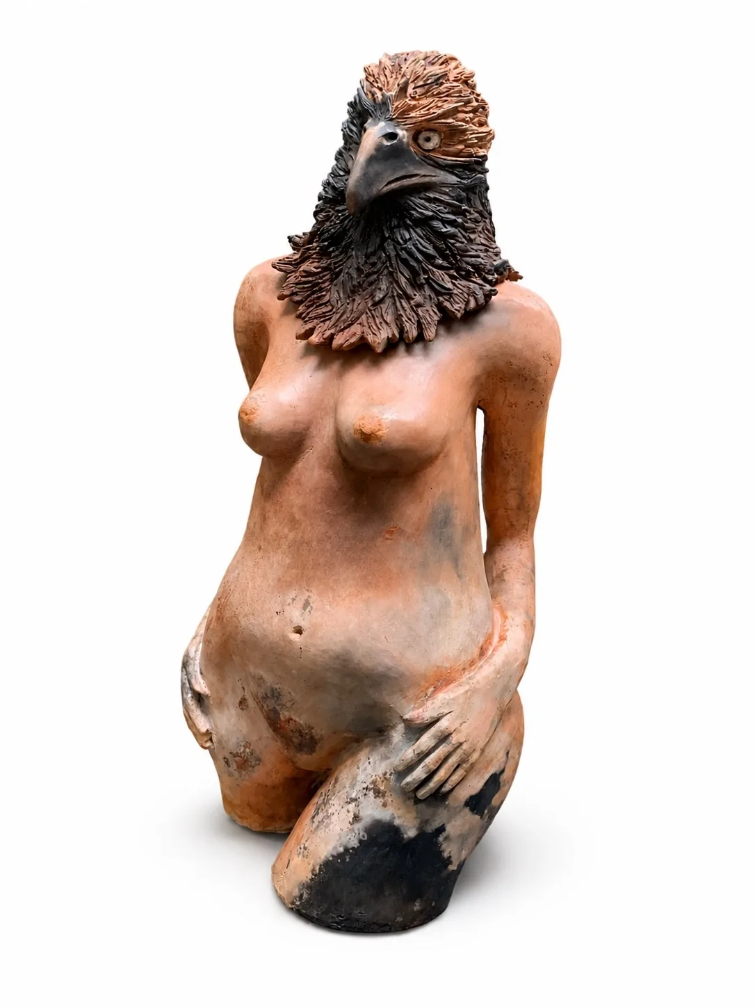 WILD THING — Pit fired ceramic, 60cm x 30cm. Ceramic work by Dubravka Sabljak. View 1 of 3.