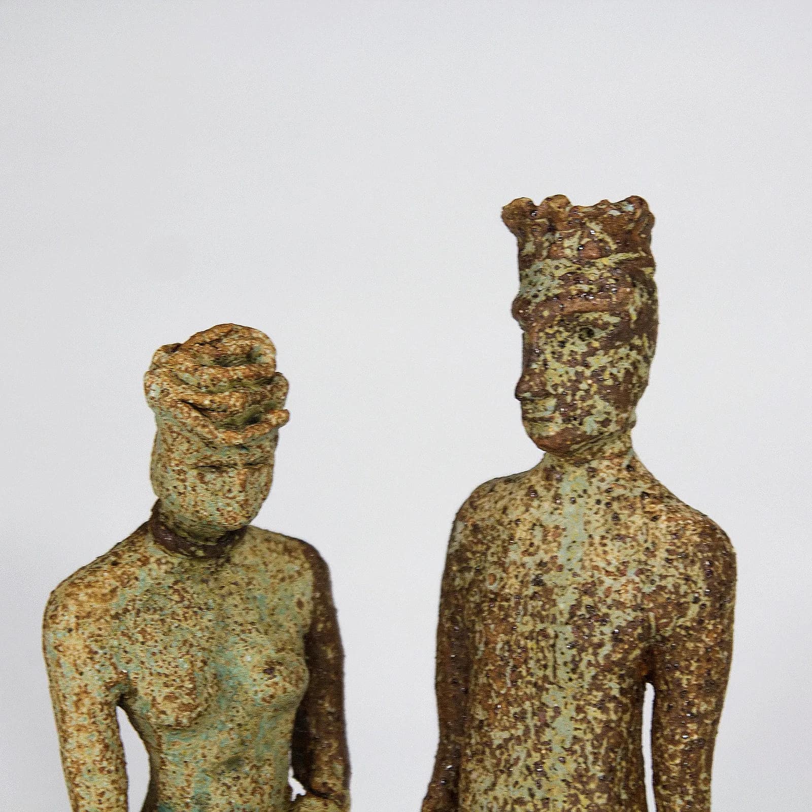 IN SACRED MATRIMONY — Stoneware, 20cm x 10cm. Ceramic work by Dubravka Sabljak. View 1 of 3.
