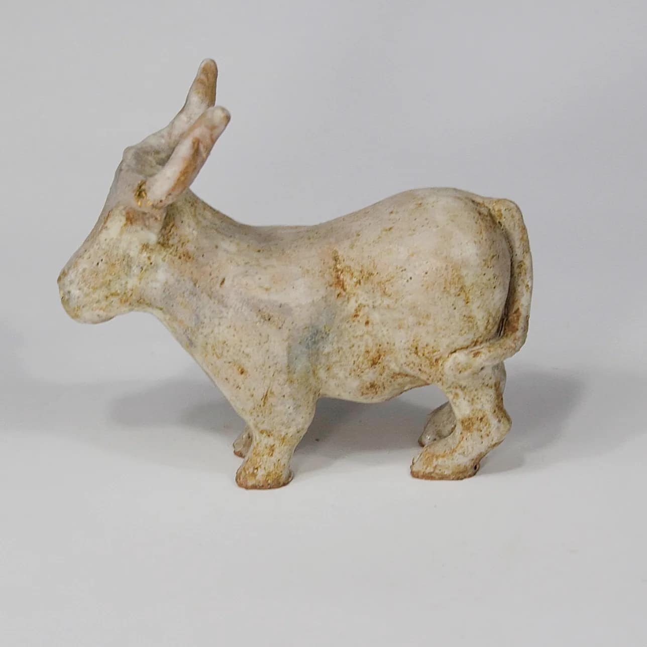 LIFE'S BULL — Stoneware, 19cm x 14cm. Ceramic work by Dubravka Sabljak. View 1 of 2.