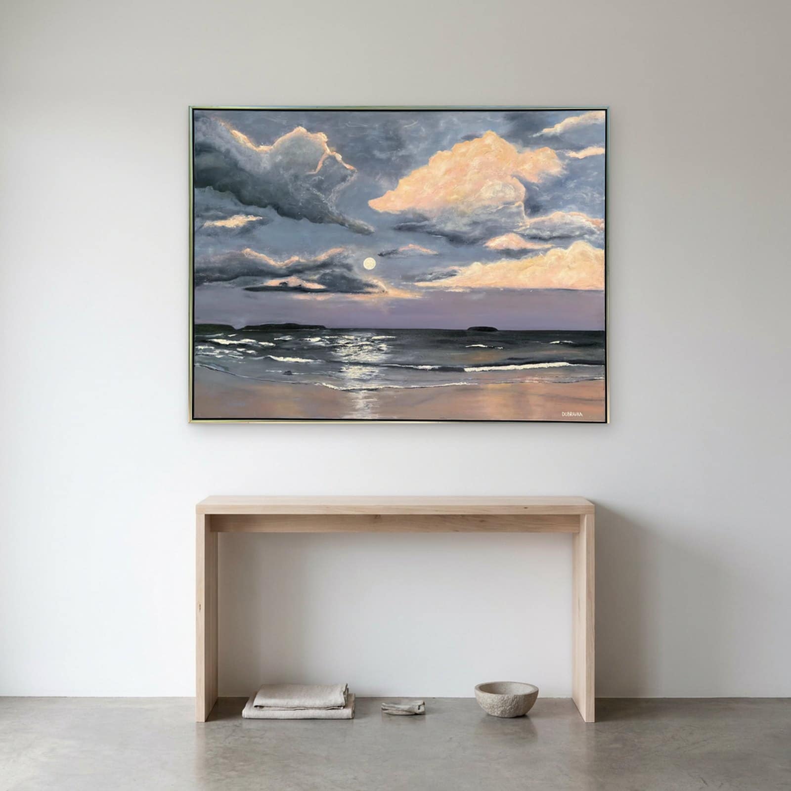 SERENDIPITY — Oil on canvas, 127cm x 95cm. Painting by Dubravka Sabljak. View 1 of 2.