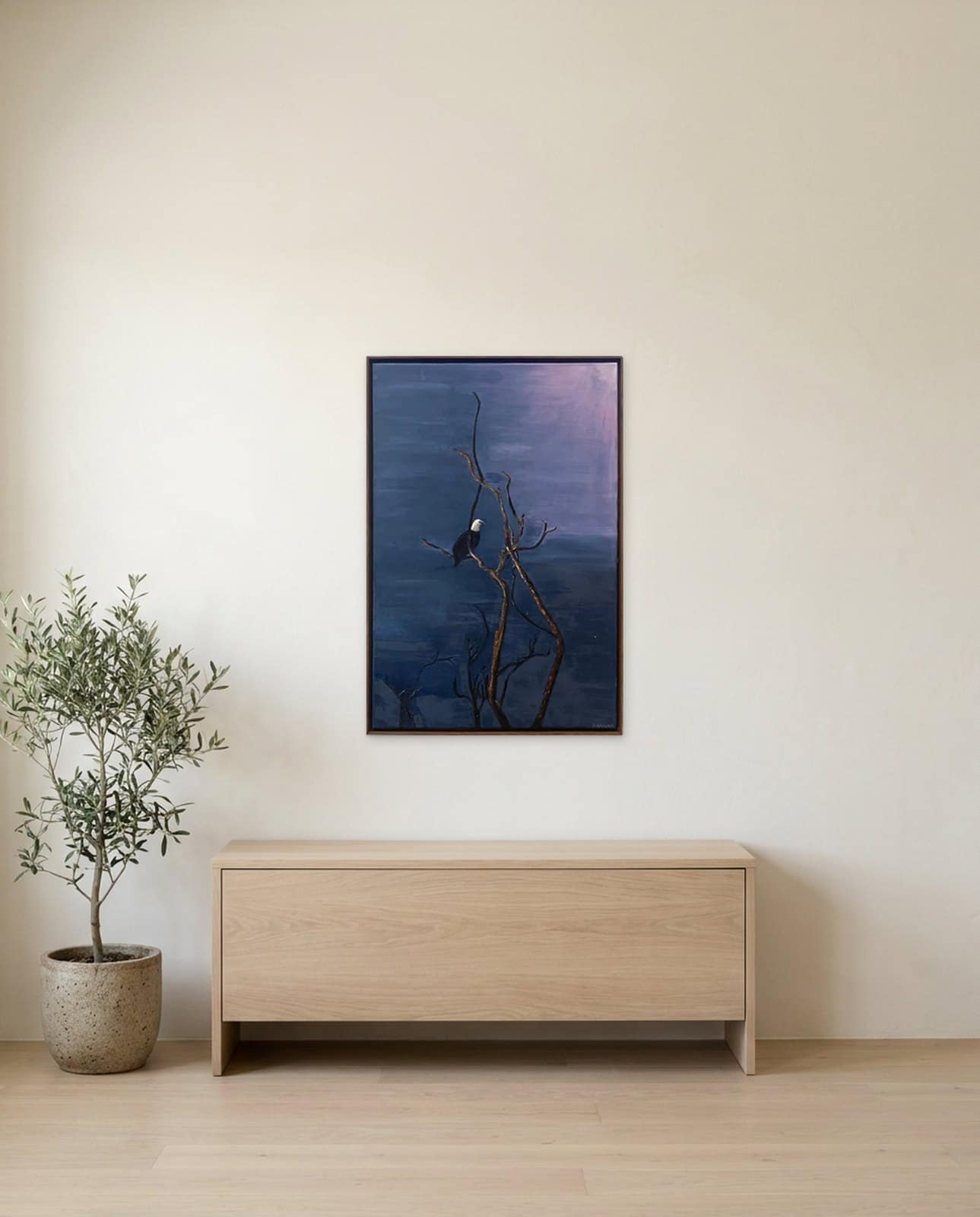 SOLIDARITY — Oil on canvas, 54cm x 80cm. Painting by Dubravka Sabljak. View 1 of 2.