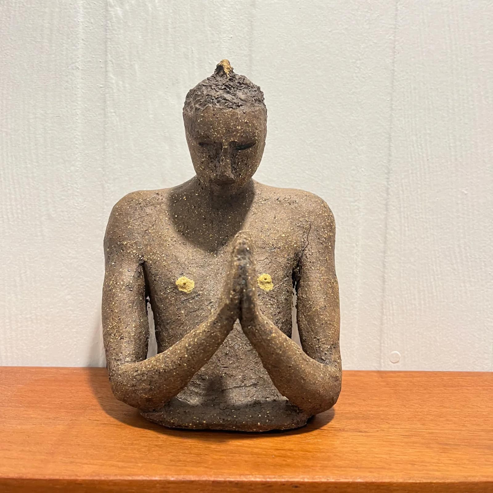 THE PRAYER — Stoneware. Ceramic work by Dubravka Sabljak. View 1 of 4.